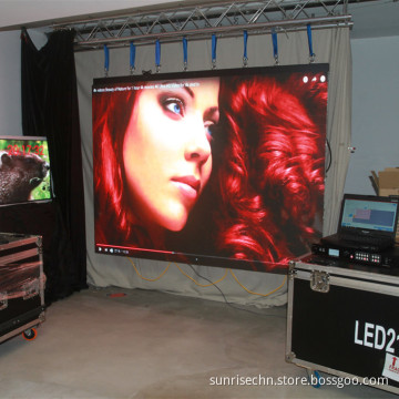 High-Definition UHD Indoor LED Display Screen with 600x337.5mm LED Panel Unit - Front Maintenance Technology